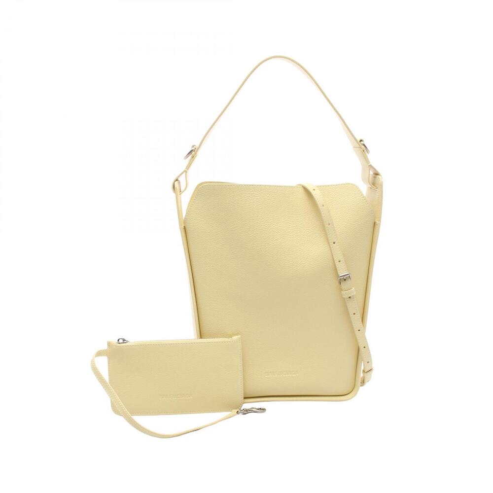 Balenciaga Tool North South Tote Bag Leather Yellow